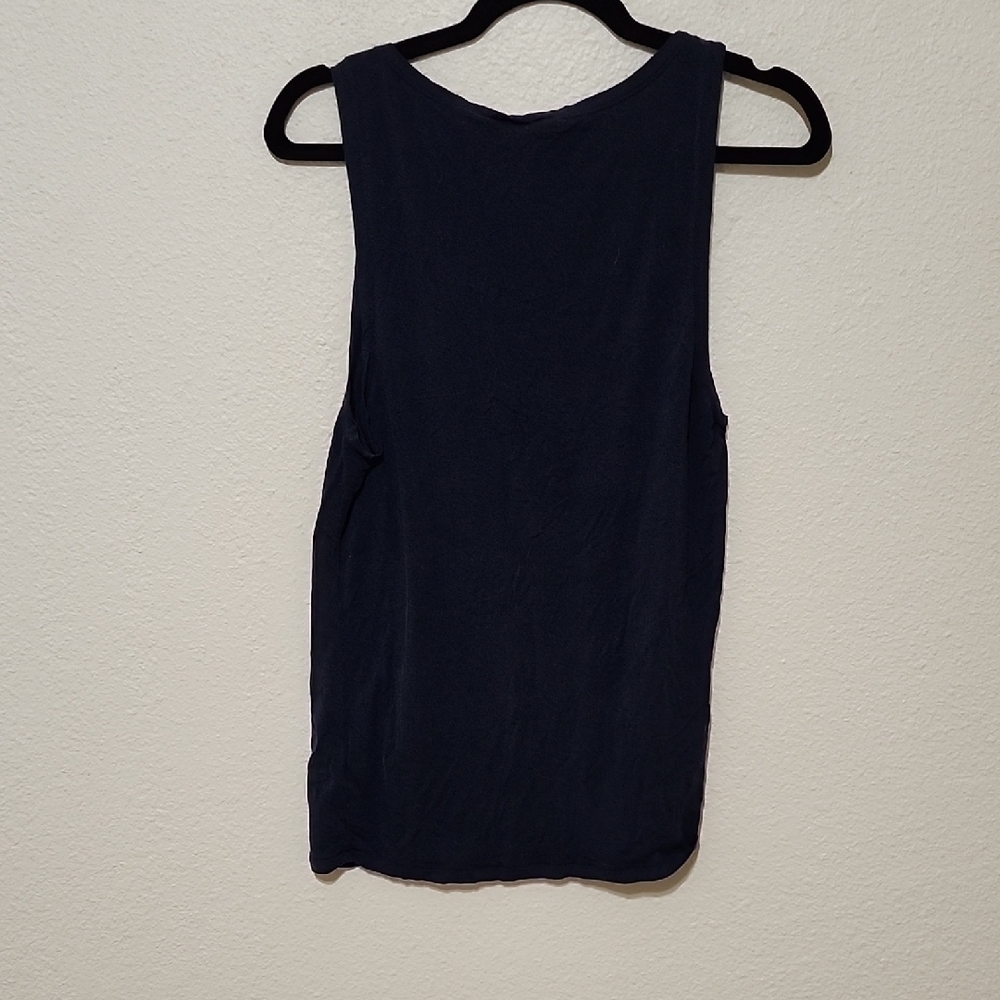 H&M Blue Fitted Tank Top - Picture 6 of 6
